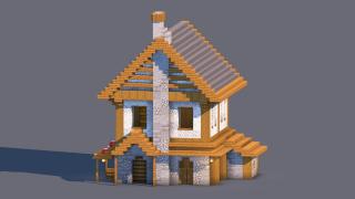 Medieval House – Fully Decorated Interior | Download