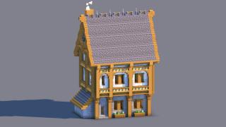 Medieval House – Fully Decorated Interior | Download