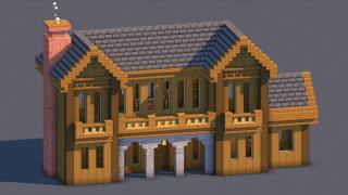 Medieval House – Fully Decorated Interior | Download