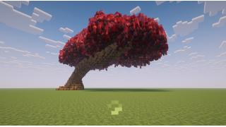 Red fantasy tree #1