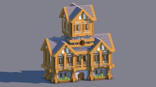 Medieval House – Fully Decorated Interior | Download
