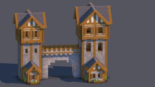 Medieval House – Fully Decorated Interior | Download
