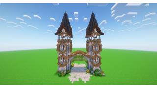 Medieval Village Gate