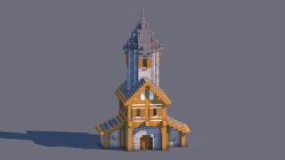 Medieval House – Fully Decorated Interior | Free Download