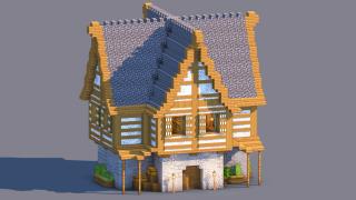 Medieval House – Fully Decorated Interior | Download