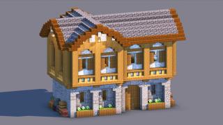 Medieval House – Fully Decorated Interior | Download