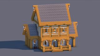 Medieval House – Fully Decorated Interior | Download