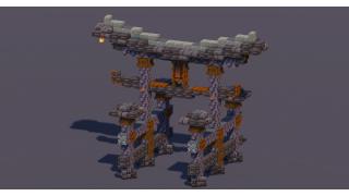 Black Japanese Torii
