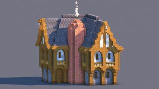 Medieval House – Fully Decorated Interior | Download