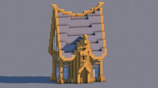 Medieval House – Fully Decorated Interior | Free Download