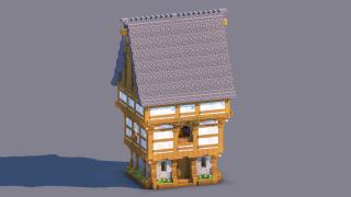 Medieval House – Fully Decorated Interior | Download