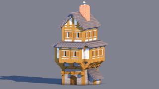 Medieval House – Fully Decorated Interior | Download