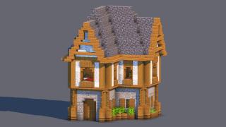 Medieval House – Fully Decorated Interior | Download