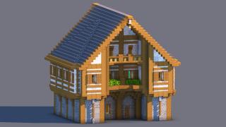 Medieval House – Fully Decorated Interior | Free Download
