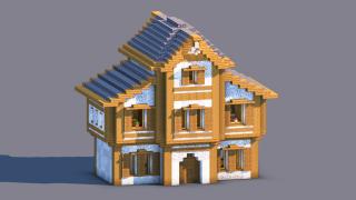 Medieval House – Fully Decorated Interior | Download