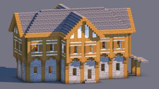 Medieval House – Fully Decorated Interior | Download
