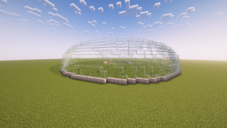 Large Glass Dome