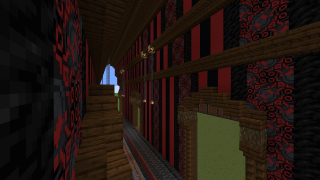 Red Wallpaper Tunnel
