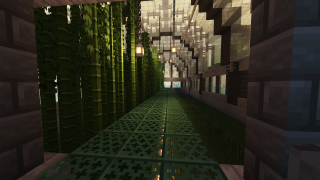 Bamboo and cane farm with Crafter 1.21.4