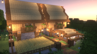 Minecraft Hardcore starter base