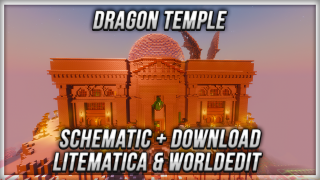 Dragon Temple Litematica + WorldEdit