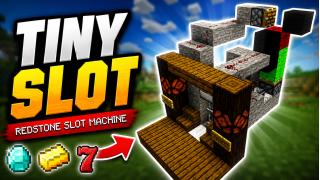 Compact Casino TINY SLOT Gambling Machine 💎 | Minecraft Java 1.16 - 26.1.2 Redstone Tutorial