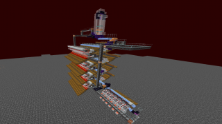 Netherside Storage system for portal based iron farms