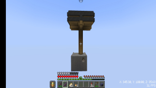 Spider proof mob farm with auto sorter