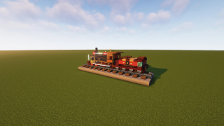 Minecraft Union Pacific #119 Golden Spike Train