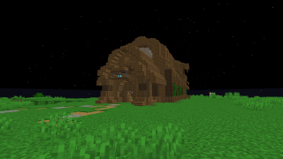 Wood villagers trade room