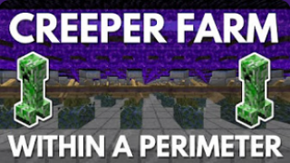 Mega Creeper Farm (best farm ever im not joking) 150,000 Items per Hour