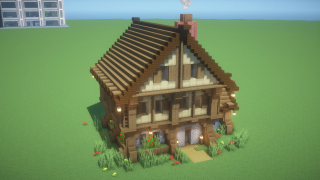 Wooden Survival House