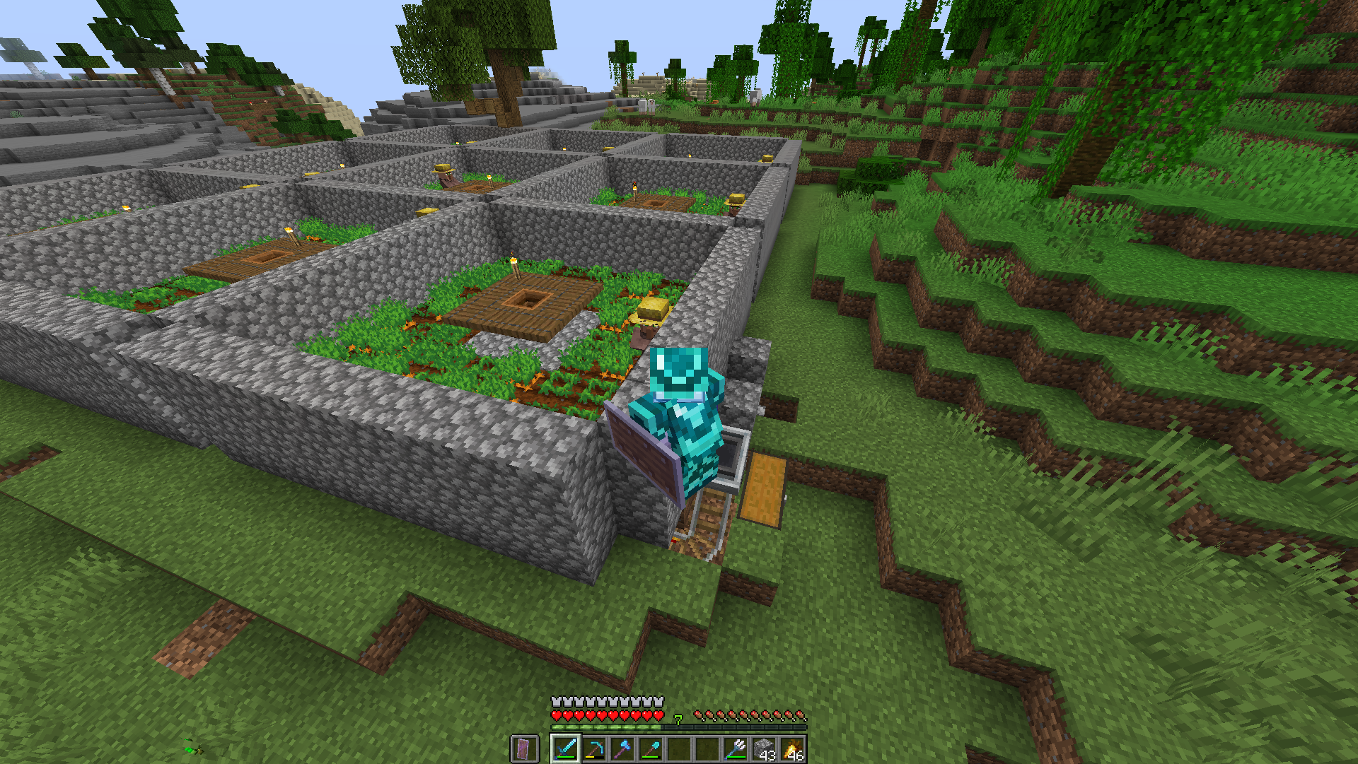 Simple 9 Cell Crop Farm (Automatic) – additional image