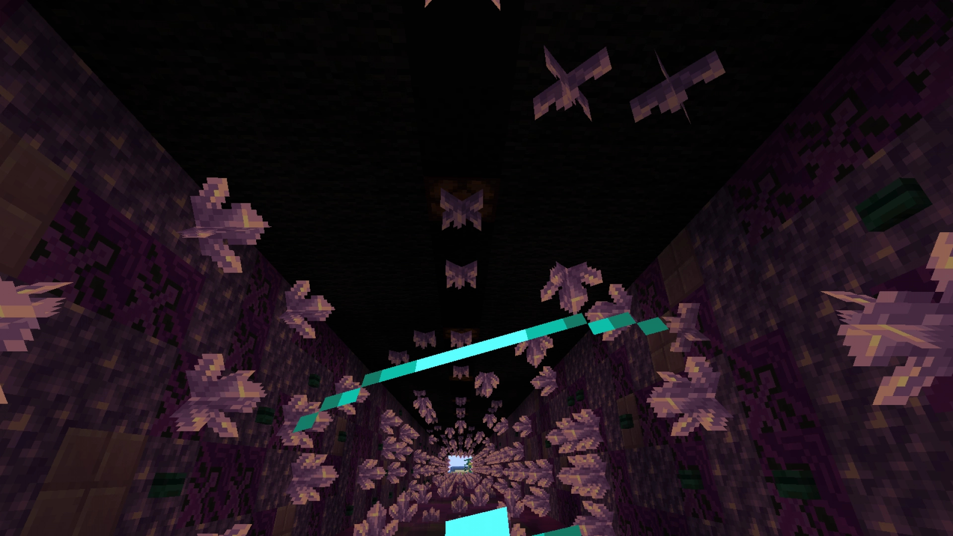 Amethyst Sculk Lit Tunnel – additional image