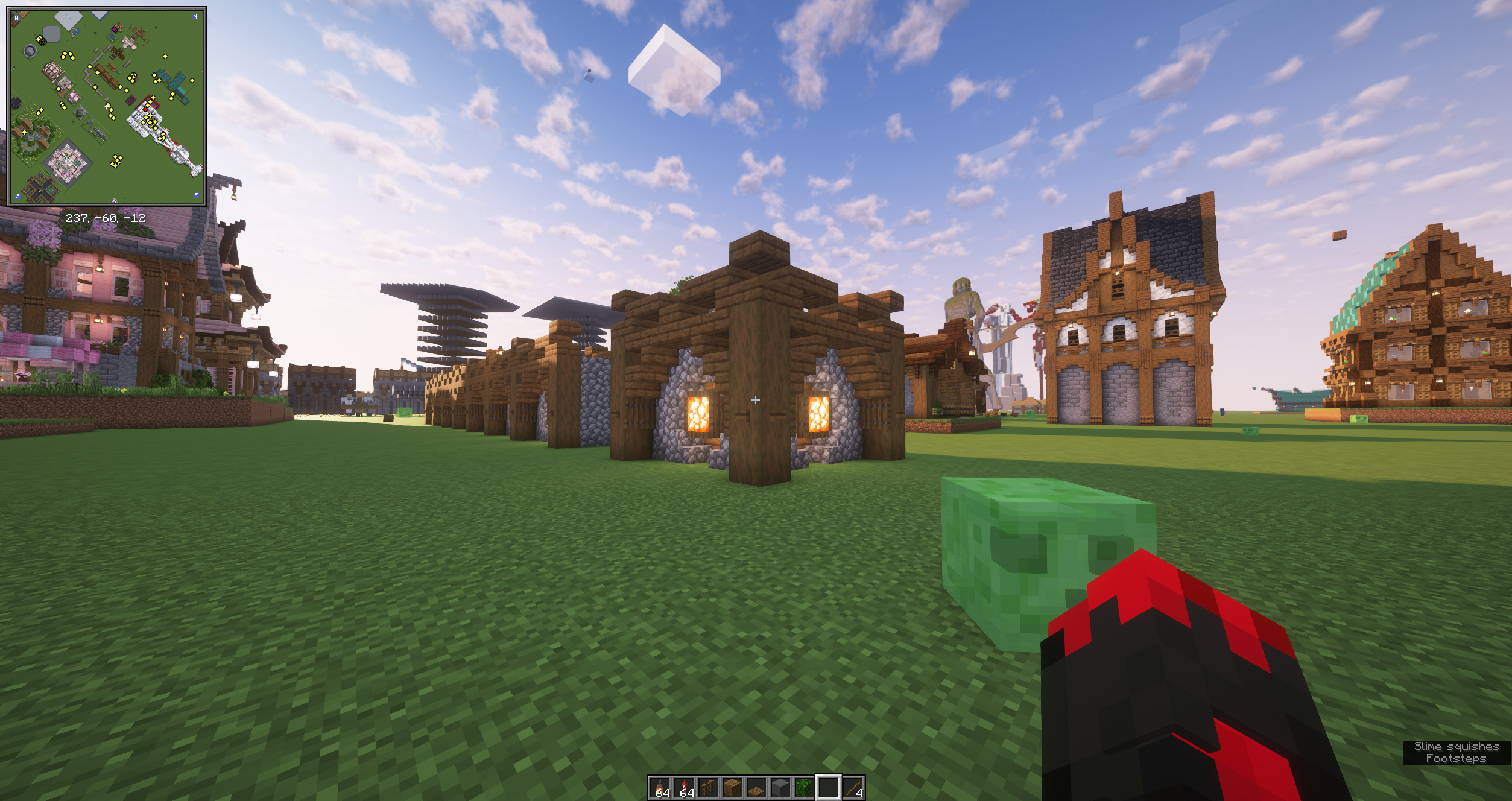 Village Wall Corner Piece (MrGreenn Style) – key image