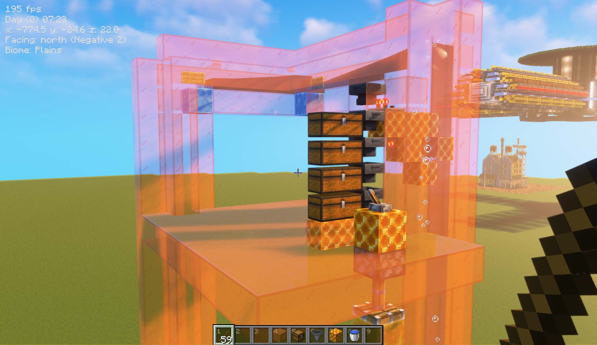 Automatic Honey Block Farm w/ Bottle Recycler - 64 Hives – additional image