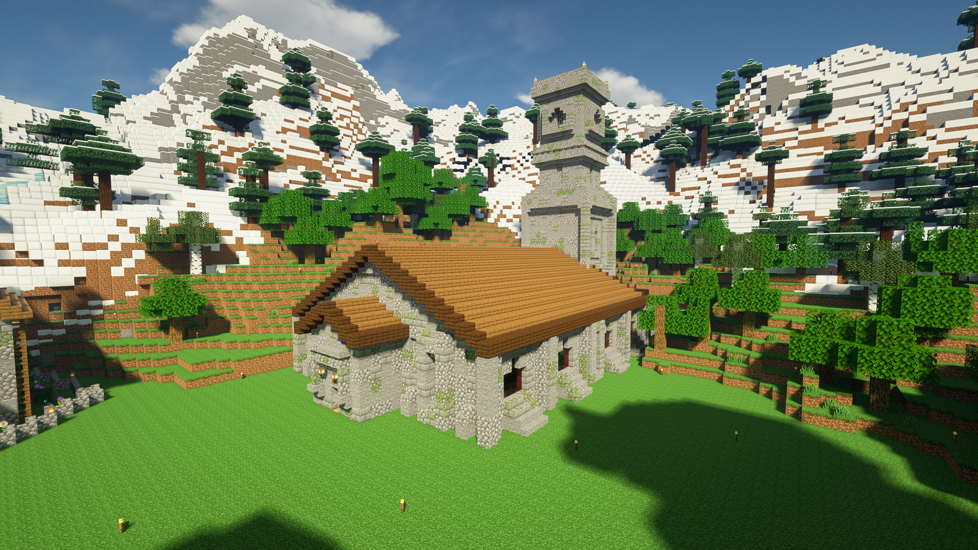 Villager Trading Hall 40 villager pods – key image