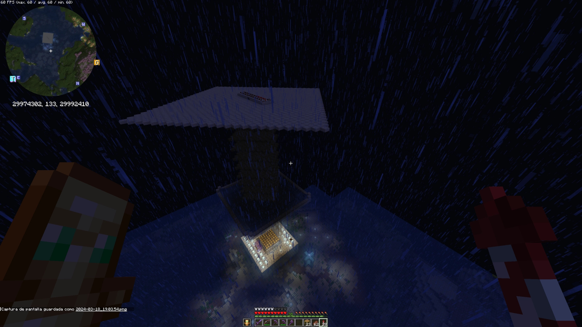 Mobs Farm w/ autosorter | Granja de Mobs c/ almacenamiento automatico – additional image