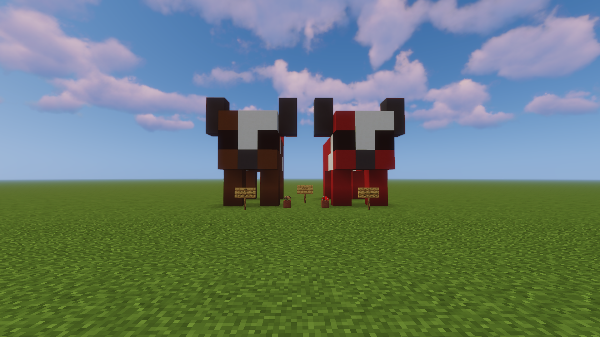 Best friends Mooshroom cows – key image
