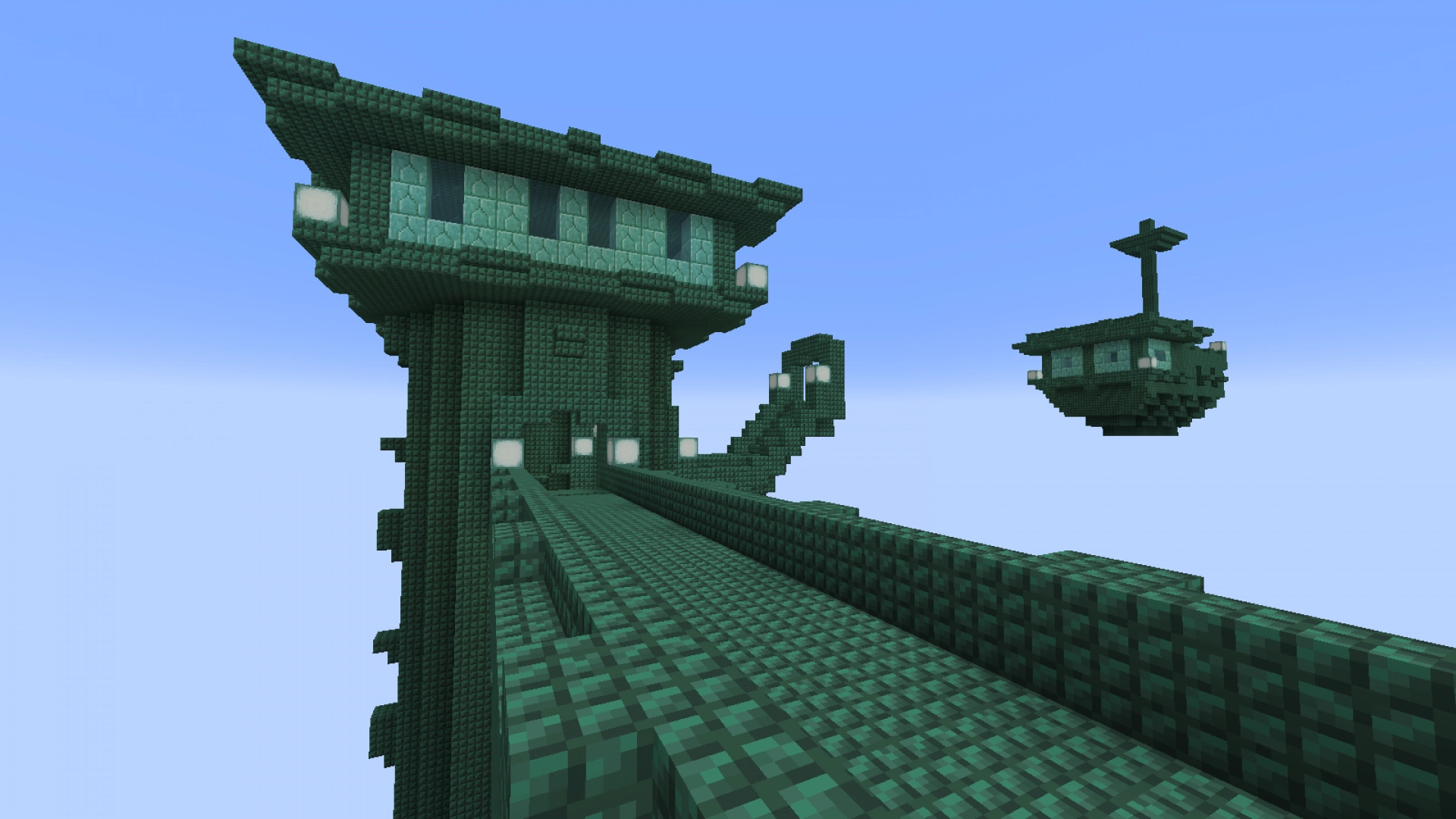Prismarine End City (What If - But Minecraft) – additional image