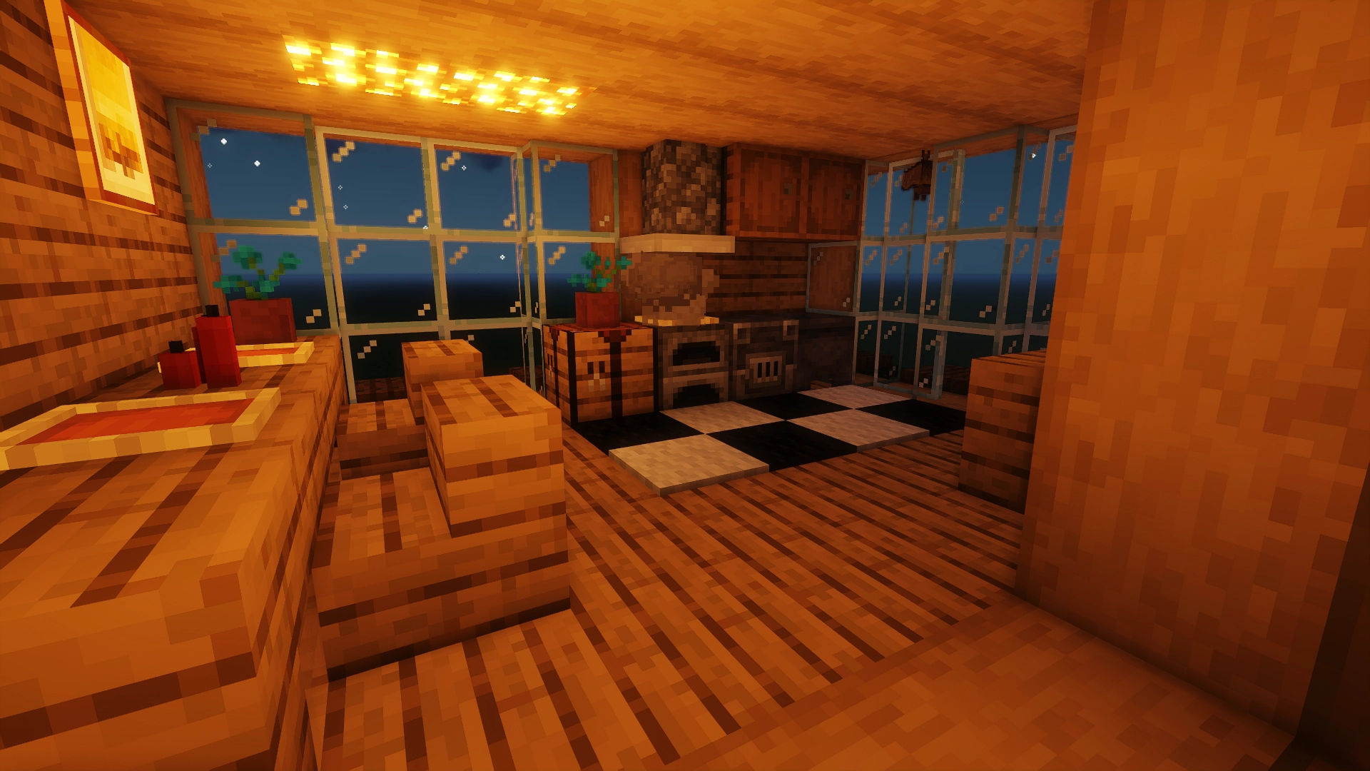 Modern Wooden Survival House – additional image