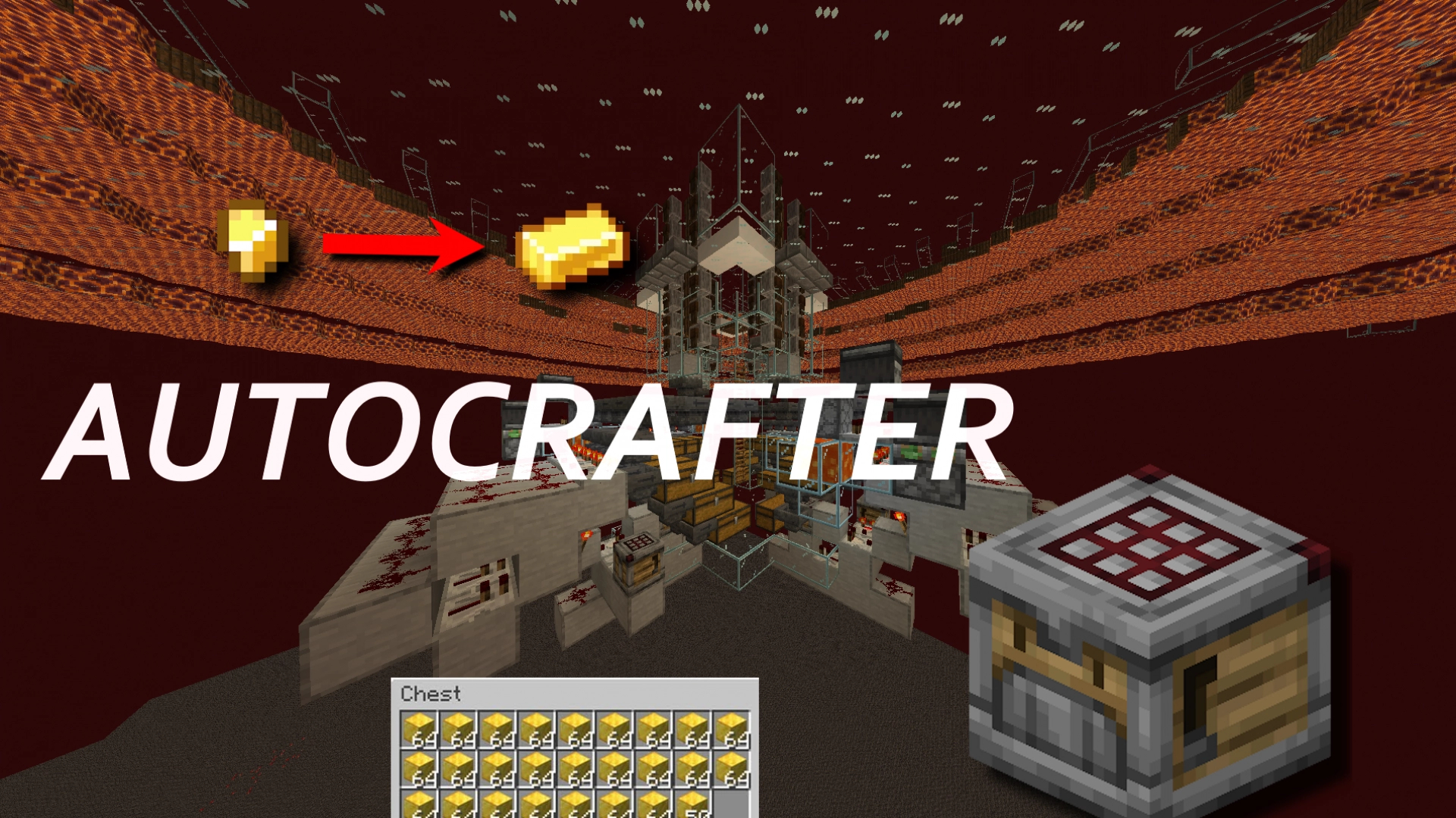 ilmango's Gold/XP Farm but with autocrafter – key image
