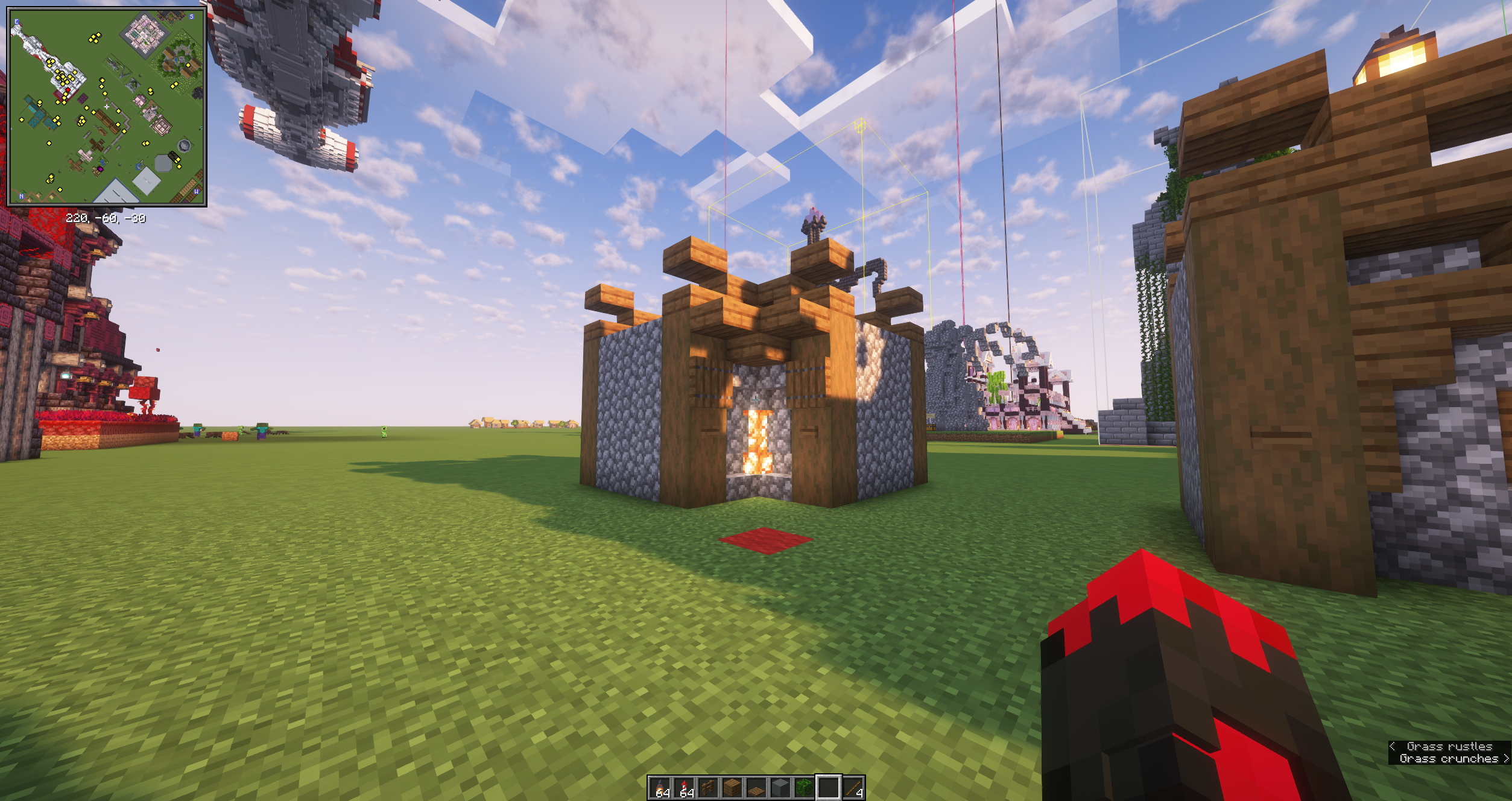 Village Wall Corner Piece (MrGreenn Style) – additional image