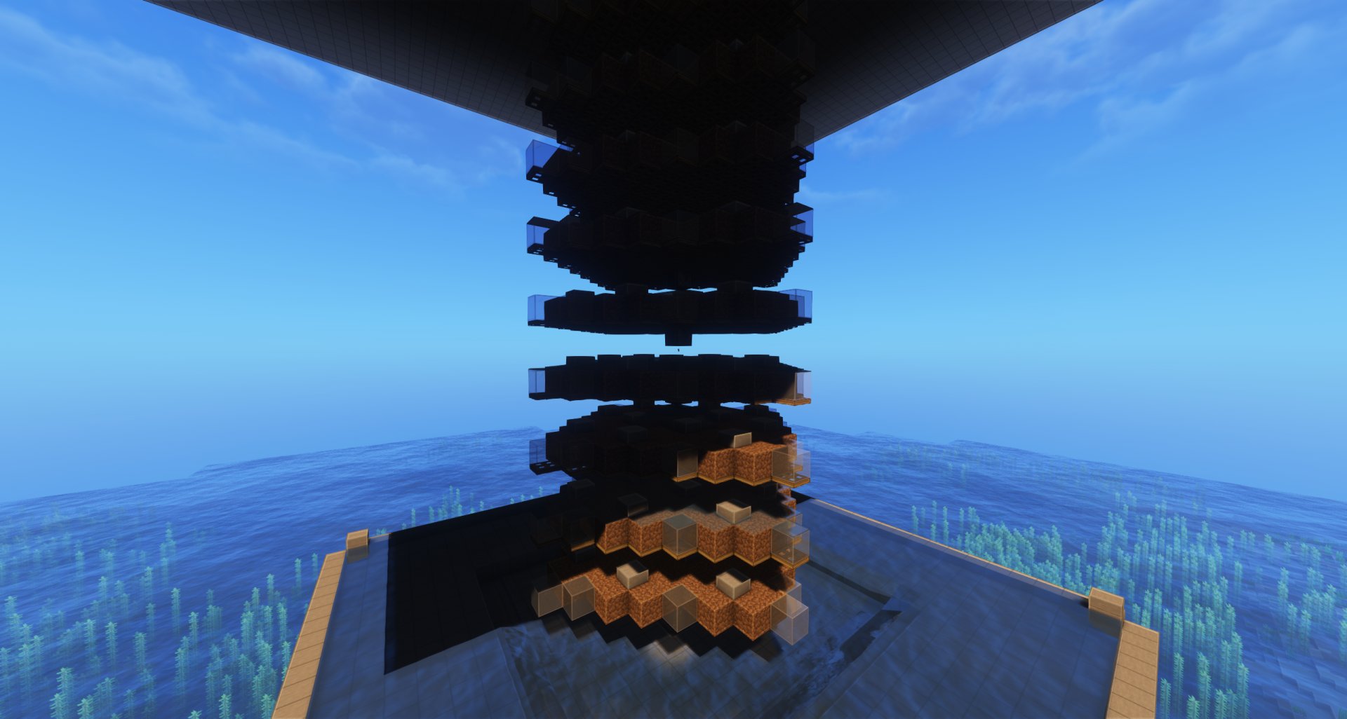 Easy creeper farm 100% AFK (Litematica + WorlEdit) – additional image
