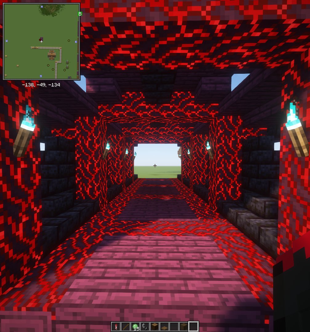Nether Wall 16,32 and 64 Long (ExplosiveDan Style) – additional image