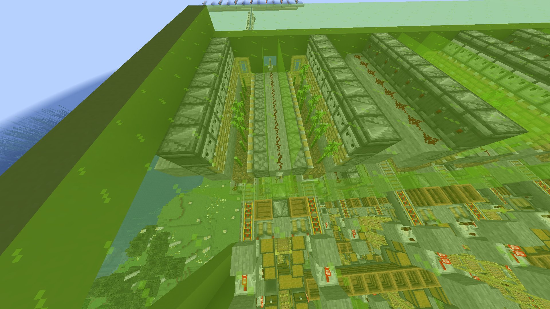 Minecraft Schematic Mega bambu Farm by Lordkmilo | abfielder.com