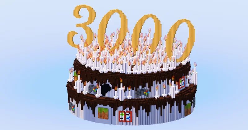 3000 Followers on Patreon Cake – additional image