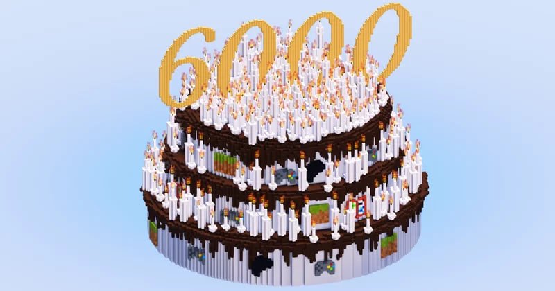 6000 Followers on Patreon Cake – additional image