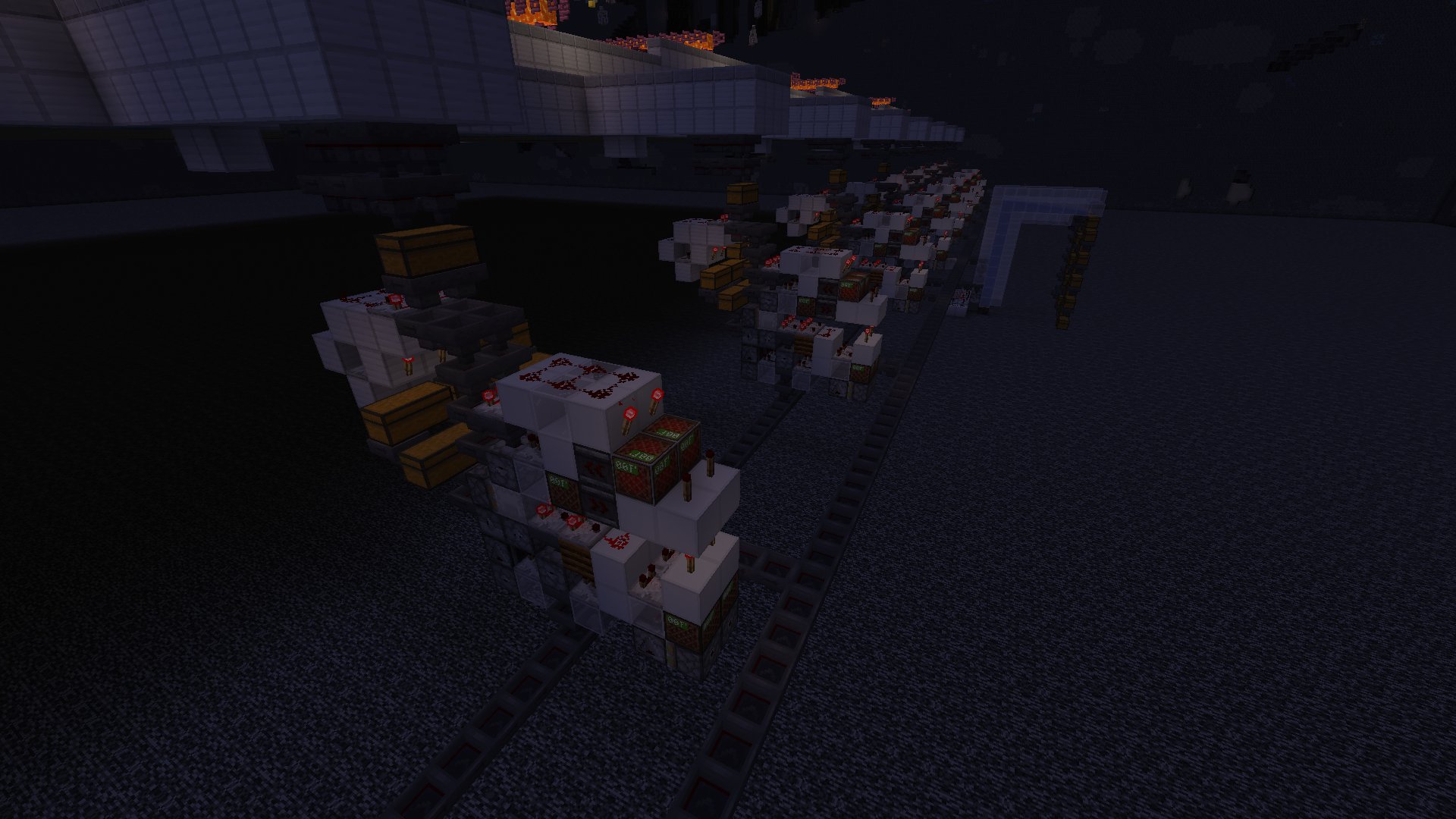 Gigantic iron farm-with sorted collection system and shulker loader – additional image