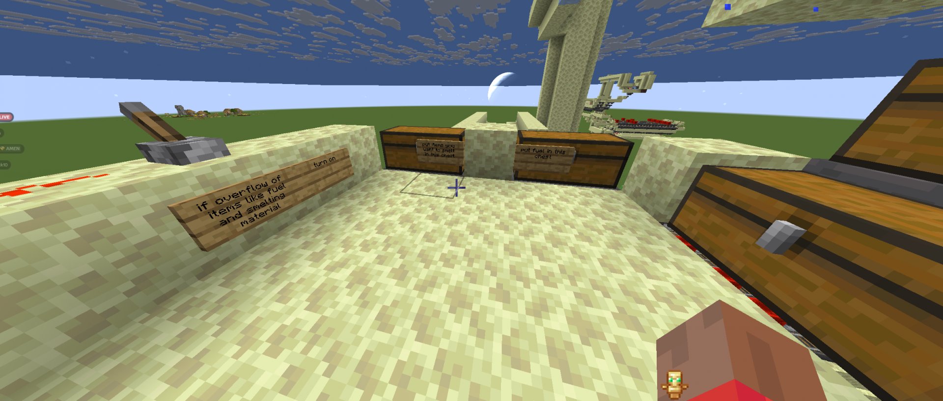 super simple smp friendly auto smelter – additional image